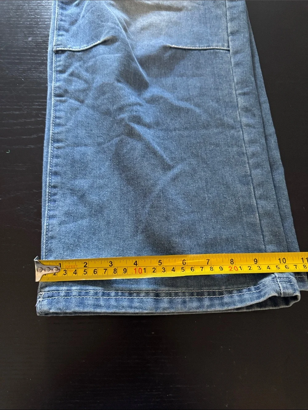 Nvfelix Women's Straight Leg Loose Denim Jeans Boyfriend Pants size Medium